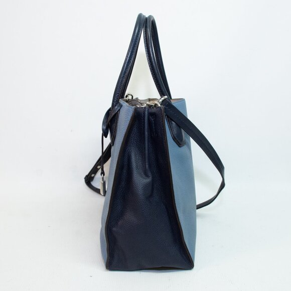 Michael Kors Blue/Navy Large Tote - Picture 2 of 11